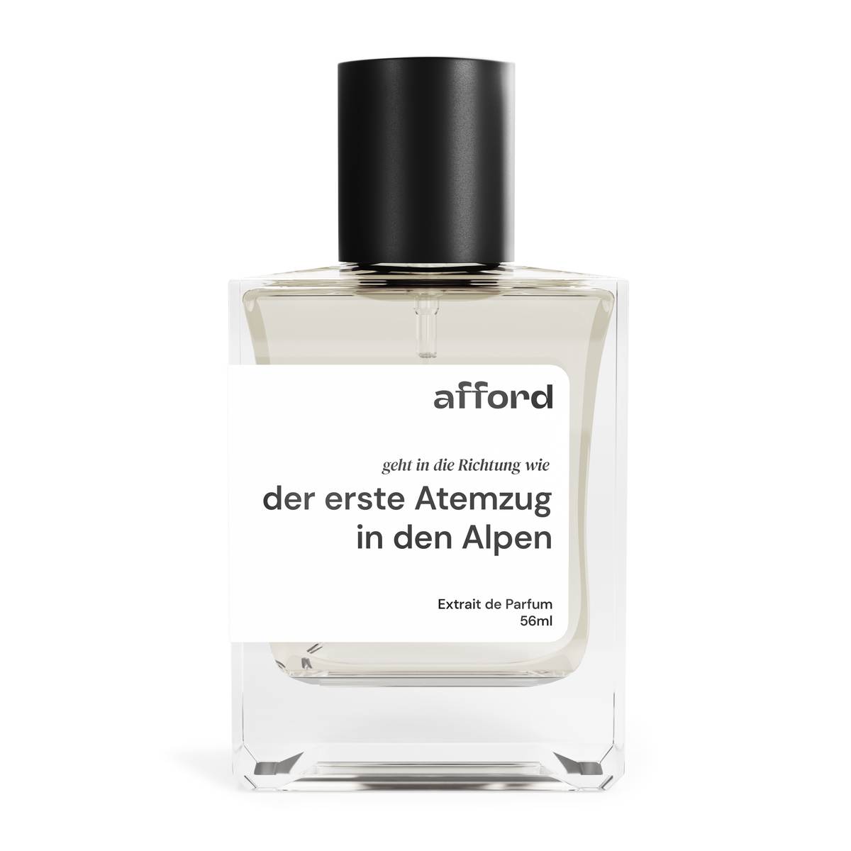 der erste Atemzug in den Alpen