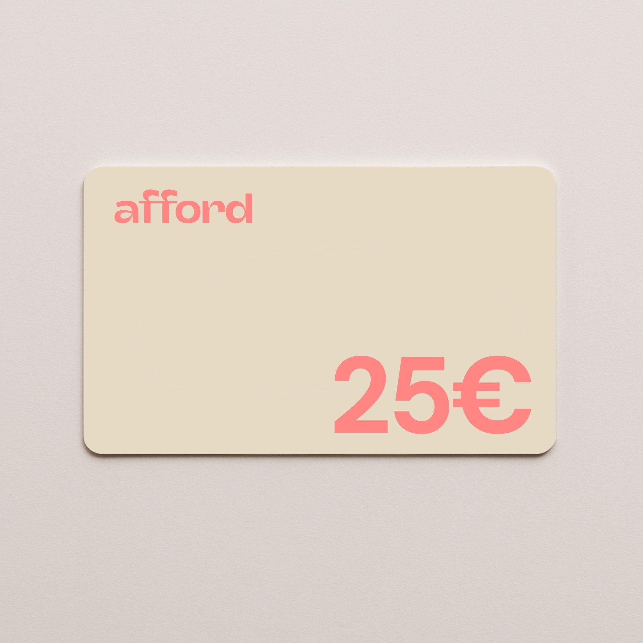 Geschenkgutschein - Maison Afford